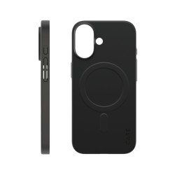 CARE by PanzerGlass SL1M - Zadní kryt pro mobilní telefon - kompatibilita s MagSafe - polykarbonát (PC) - cerná - pro Apple