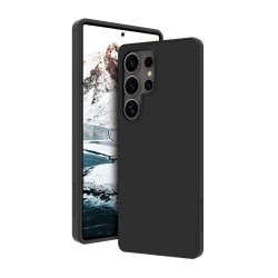dbramante1928 Costa Rica - Zadní kryt pro mobilní telefon - silikon, plast - noční čerň - pro Samsung Galaxy S25 Ultra