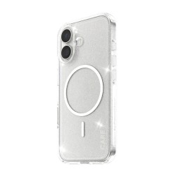 CARE by PanzerGlass Star Lit - Zadní kryt pro mobilní telefon - kompatibilita s MagSafe - bílá, prusvitná - pro Apple iPhone 17