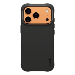 CARE by PanzerGlass Samba - Zadní kryt pro mobilní telefon - kompatibilita s MagSafe - termoplastický polyuretan (TPU) - cerná