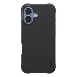 CARE by PanzerGlass Samba - Zadní kryt pro mobilní telefon - kompatibilita s MagSafe - termoplastický polyuretan (TPU) - cerná