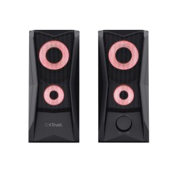 TRUST reproduktory GXT 606 Javv RGB-Illuminated 2.0 Speaker Set, černá