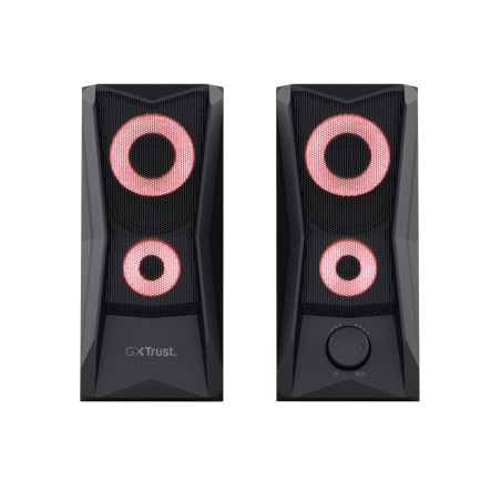 TRUST reproduktory GXT 606 Javv RGB-Illuminated 2.0 Speaker Set, černá
