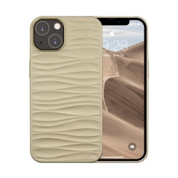 dbramante1928 Dune - Zadní kryt pro mobilní telefon - 100% recyklovaný plast - písek (sand) - pro Apple iPhone 13, 14, 15, 16e