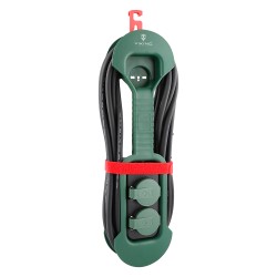 Viking síťová prodlužovací zásuvka R280, 2x AC 230V, IP44, délka 8 m