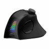EVOLVEO Vertikální myš TwinVerti, Ergonomická myš, 2.4GHz, Bluetooth, černá