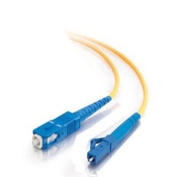 Optický patchkabel SIMPLEX, LC/UPC-SC/UPC 9/125um SM, 2m, OS2 1050S