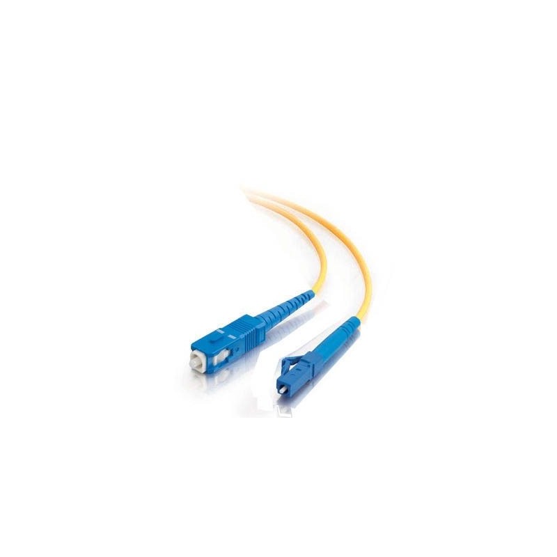 Optický patchkabel SIMPLEX, LC/UPC-SC/UPC 9/125um SM, 2m, OS2 1050S