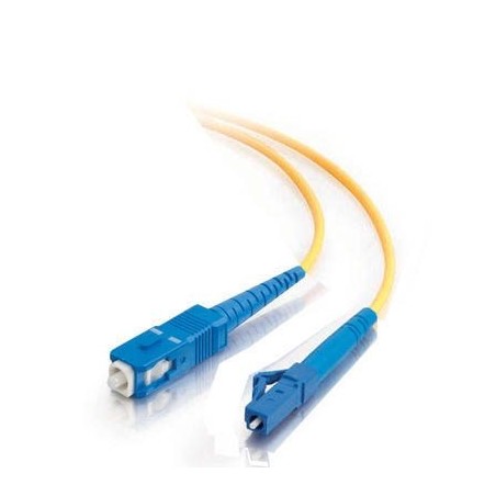 Optický patchkabel SIMPLEX, LC/UPC-SC/UPC 9/125um SM, 2m, OS2 1050S