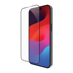 dbramante1928 Eco-shield - Ochrana obrazovky pro mobilní telefon - bulk - barva rámu černá - pro Apple iPhone 15 Pro Max