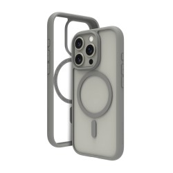 dbramante1928 Grenen - Zadní kryt pro mobilní telefon - kompatibilita s MagSafe - plast - titan - pro Apple iPhone 16 Pro