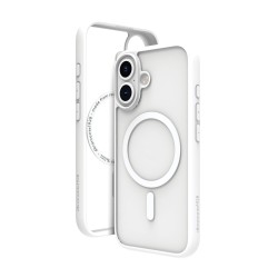 dbramante1928 Grenen - Zadní kryt pro mobilní telefon - kompatibilita s MagSafe - plast - bílá - pro Apple iPhone 16