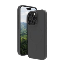 dbramante1928 Greenland Pro - Zadní kryt pro mobilní telefon - kompatibilita s MagSafe - recyklovaný plast - noční čerň - pro