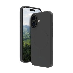 dbramante1928 Greenland Pro - Zadní kryt pro mobilní telefon - kompatibilita s MagSafe - plast - noční čerň - pro Apple iPhone