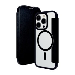 dbramante1928 Helsinki - Pouzdro s klopou pro mobilní telefon - kompatibilita s MagSafe - veganská kůže, recyklovatelný plast