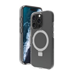 dbramante1928 Iceland Ultra - Zadní kryt pro mobilní telefon - stojan - kompatibilita s MagSafe - D3O, plast - průsvitná - pro