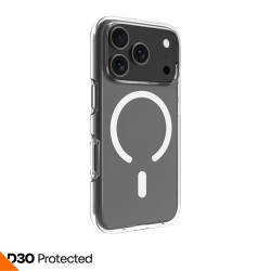 dbramante1928 Iceland Ultra - Zadní kryt pro mobilní telefon - kompatibilita s MagSafe - D3O, plast - průsvitná - pro Apple