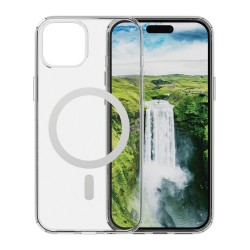 dbramante1928 Iceland Ultra - Zadní kryt pro mobilní telefon - kompatibilita s MagSafe - recyklovaný plast, D3O - průsvitná