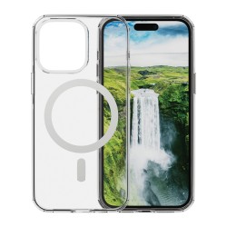 dbramante1928 Iceland Ultra - Zadní kryt pro mobilní telefon - kompatibilita s MagSafe - D3O, plast - průsvitná - pro Apple