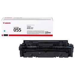 Canon TONER CRG-055 azurový pro i-SENSYS LBP663Cdw, LBP664Cx, MF742Cdw, MF744Cdw (2 100 str.)