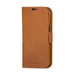dbramante1928 Lynge - Pouzdro s klopou pro mobilní telefon - kůže full-grain - bronz - pro Apple iPhone 15 Pro Max