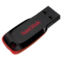 SanDisk Flash Disk 16GB Cruzer Blade, USB 2.0, černá