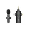 Viking bezdrátový mikrofon s klipem M360, konektor USB-C / Lightning / 3,5 mm jack