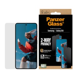 PanzerGlass - Ochrana obrazovky pro mobilní telefon - ultraširoký strih s EasyAligner - sklo - s bezpecnostním filtrem