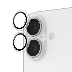 PanzerGlass Hoops - Chránic na objektiv pro mobilní telefon - pruhledná - pro Apple iPhone 16, 16 Plus, 17