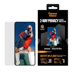 PanzerGlass - Ochrana obrazovky pro mobilní telefon - ultraširoká velikost s FASTFIT IN-A-BOX - sklo - s bezpecnostním filtrem
