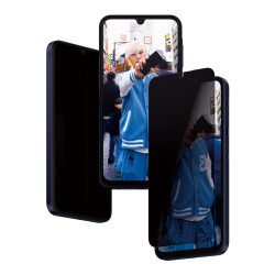 PanzerGlass - Ochrana obrazovky pro mobilní telefon - ultraširoký strih s EasyAligner - sklo - s bezpecnostním filtrem - pro