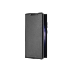 dbramante1928 Bergen - Pouzdro s klopou pro mobilní telefon - veganská kůže - černá - pro Samsung Galaxy S24 Ultra