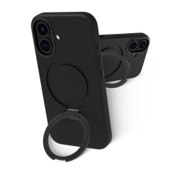 dbramante1928 Roskilde Kick - Zadní kryt pro mobilní telefon - kompatibilita s MagSafe - ICON - půlnoční - pro Apple iPhone 16