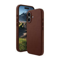 dbramante1928 Roskilde - Zadní kryt pro mobilní telefon - kompatibilita s MagSafe - kůže full-grain - dark tan - pro Apple