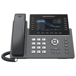 Grandstream GRP2650 SIP telefon, 5" bar.displej, 6 SIP účty, 14 pr. tl., 2x1Gb, WiFi, BT, USB