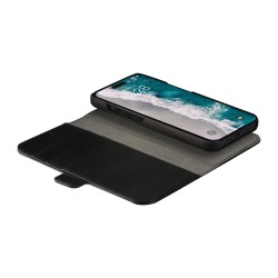 dbramante1928 Stockholm - Pouzdro s klopou pro mobilní telefon - polyuretan (PU), plast - černá - pro Apple iPhone 15 Plus