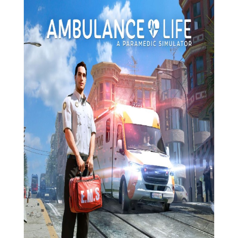 Ambulance Life A Paramedic Simulator – hra pro PC (elektronická licence)