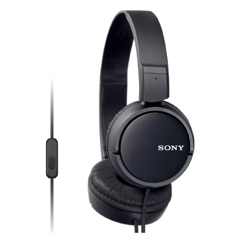 SONY sluchátka MDR-ZX110AP handsfree, černé