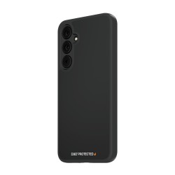 PanzerGlass HardCase - Black Edition - zadní kryt pro mobilní telefon - D3O Bio - cerná - pro Samsung Galaxy A55