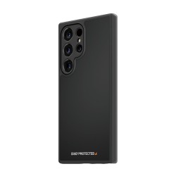 PanzerGlass HardCase - Black Edition - zadní kryt pro mobilní telefon - kompatibilita s MagSafe - D3O Bio, plast - cerná - pro