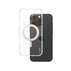 CARE by PanzerGlass - Zadní kryt pro mobilní telefon - s hliníkovým stojánkem - kompatibilita s MagSafe - termoplastický