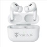 Viking bluetooth sluchátka s mikrofonem VPRORT, bílá