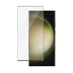 PanzerGlass - Ochrana obrazovky pro mobilní telefon - sklo - barva rámu cerná - pro Samsung Galaxy S23 Ultra