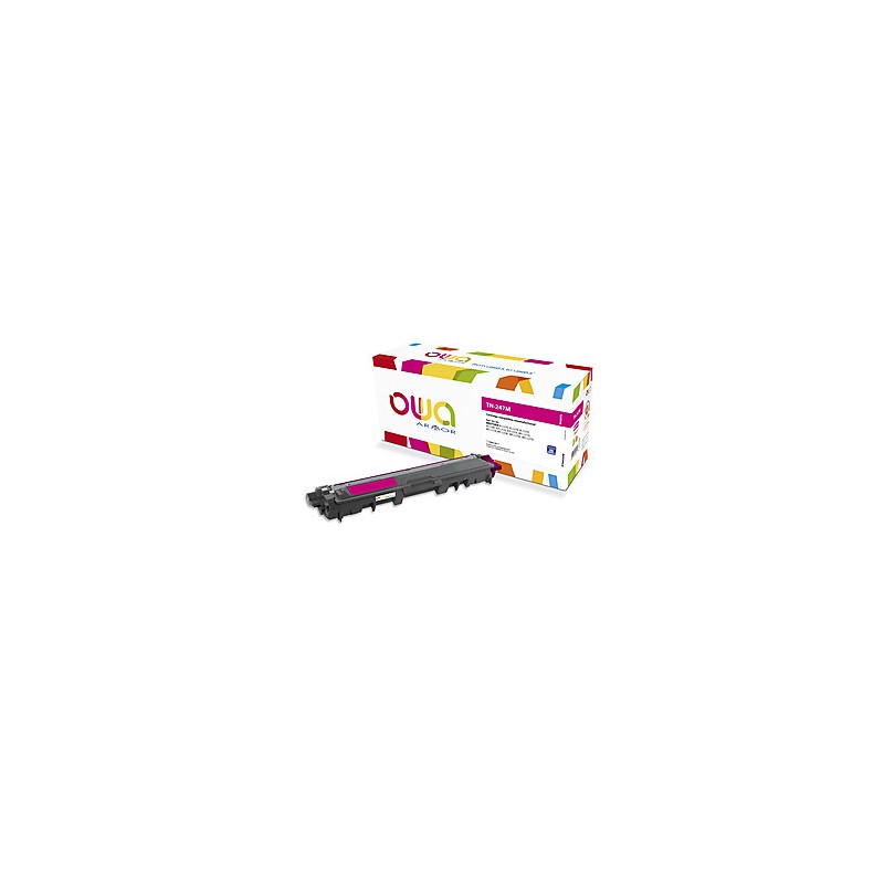 OWA Armor toner pro BROTHER DCP L3510CDW, DCP L3550CDW, HL L3210CW,HL L3270CDW,TN247M,2300 str.,červená/magent (TN-247M)