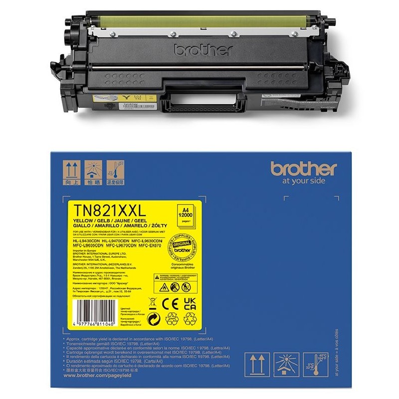 BROTHER Toner TN-821XXLY- 12000stran