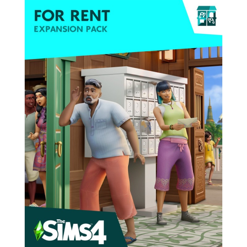 The Sims 4 Nájemní bydlení – herní rozšíření pro PC (elektronická licence)
