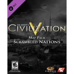 Sid Meiers Civilization V Scrambled Nations Ma – herní rozšíření pro PC (elektronická licence)