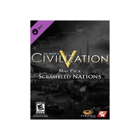 ESD Sid Meiers Civilization V Scrambled Nations Ma