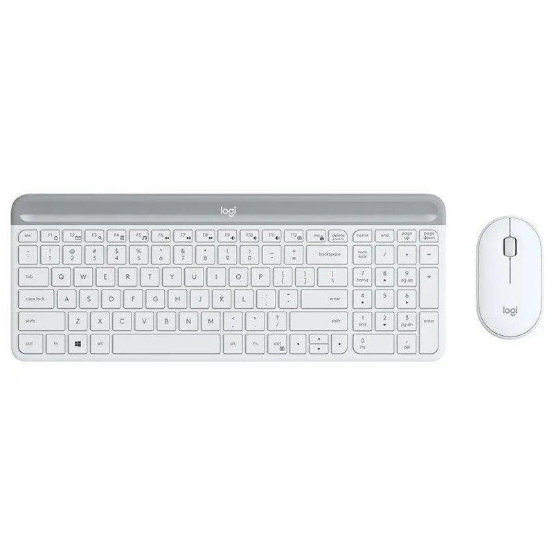 Logitech Wireless Desktop MK470, US, Offwhite