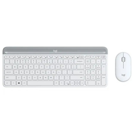 Logitech Wireless Desktop MK470, US, Offwhite
